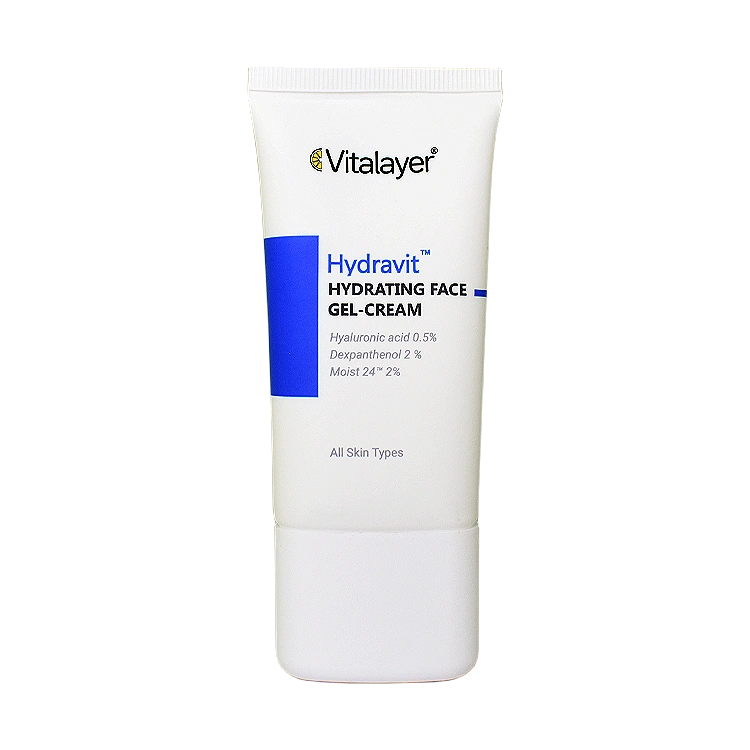 ژل کرم آبرسان صورت هیدراویت ویتالیر حجم 50 میلی لیتر