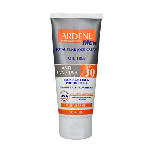 کرم ضد آفتاب فاقد چربی آقایان آردن SPF30 حجم 60 میلی لیتر