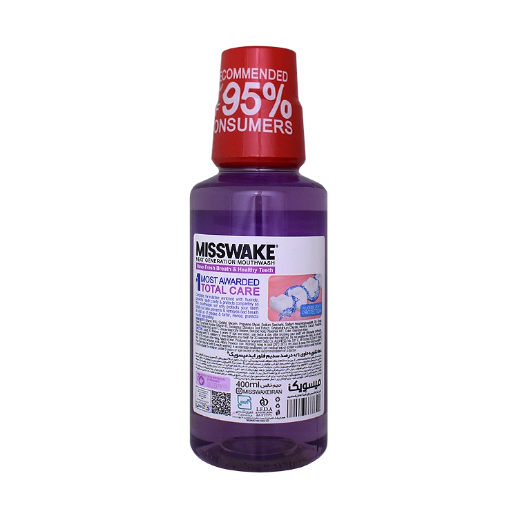 خرید دهانشویه چند منظوره توتال کر میسویک حجم 400 میلی لیتر