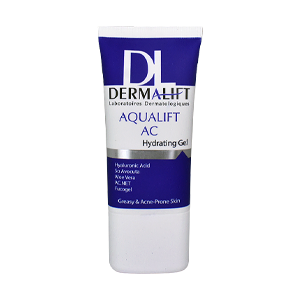 ژل آبرسان پوست های چرب و جوشدار آکوالیفت AC درمالیفت حجم 50 میلی لیتر