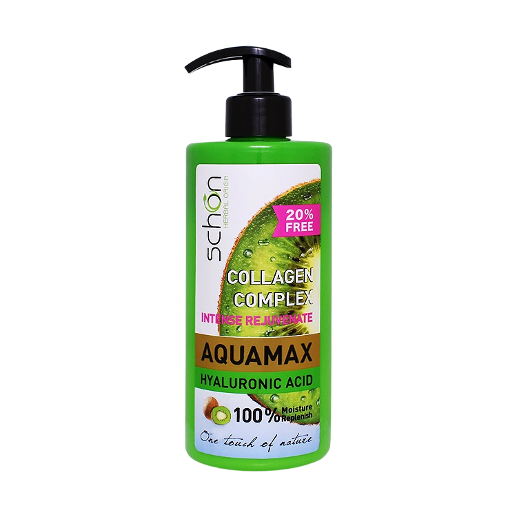 کرم آبرسان پمپی آکوامکس کلاژن شون حجم 500 میلی لیتر