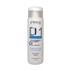 شامپو ضد شوره ملایم پرایم مدل D1 حجم 250 میلی لیتر