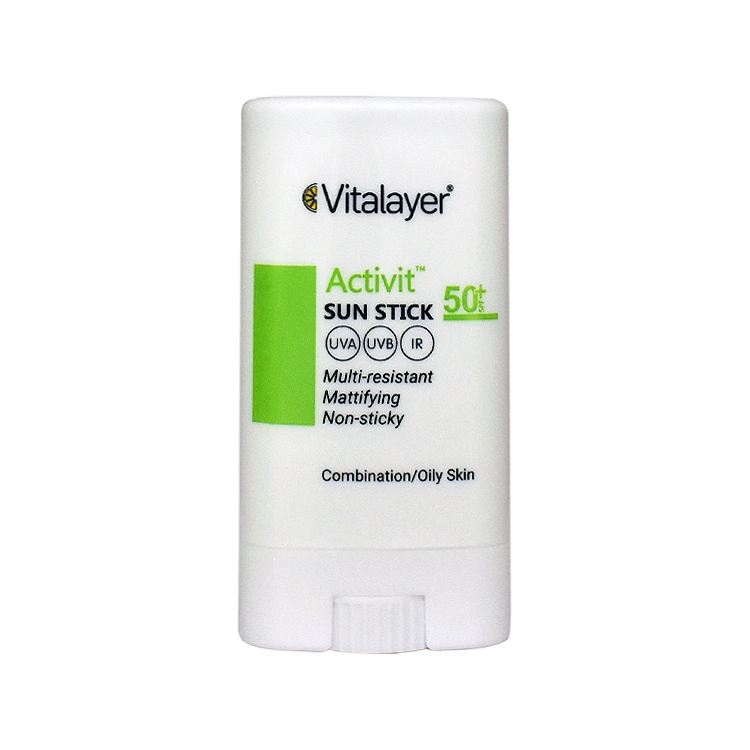 ضد آفتاب استیکی بی رنگ پوست های مختلط و چرب اکتی ویت ویتالیر SPF50 وزن 15 گرم