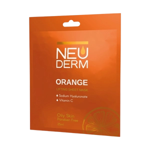 ماسک صورت عصاره پرتقال نئودرم حجم 25 میلی لیتر