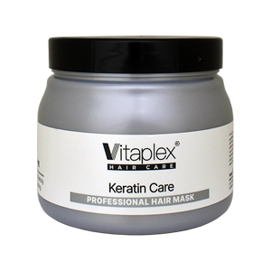 ماسک مو فاقد سولفات موهای کراتین شده ویتاپلکس حجم 500 میلی لیتر