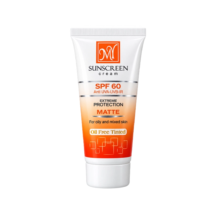 کرم ضد آفتاب رنگی پوست های مختلط و چرب مای SPF60 حجم 50 میلی لیتر