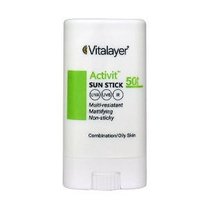 ضد آفتاب استیکی بی رنگ پوست های مختلط و چرب اکتی ویت ویتالیر SPF50 وزن 15 گرم