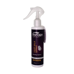 اسپری شیر مو مغذی کننده و آبرسان فاربن حجم 200 میلی لیتر