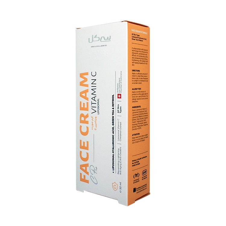 قیمت کرم صورت ویتامین سی سی گل حجم 50 میلی لیتر