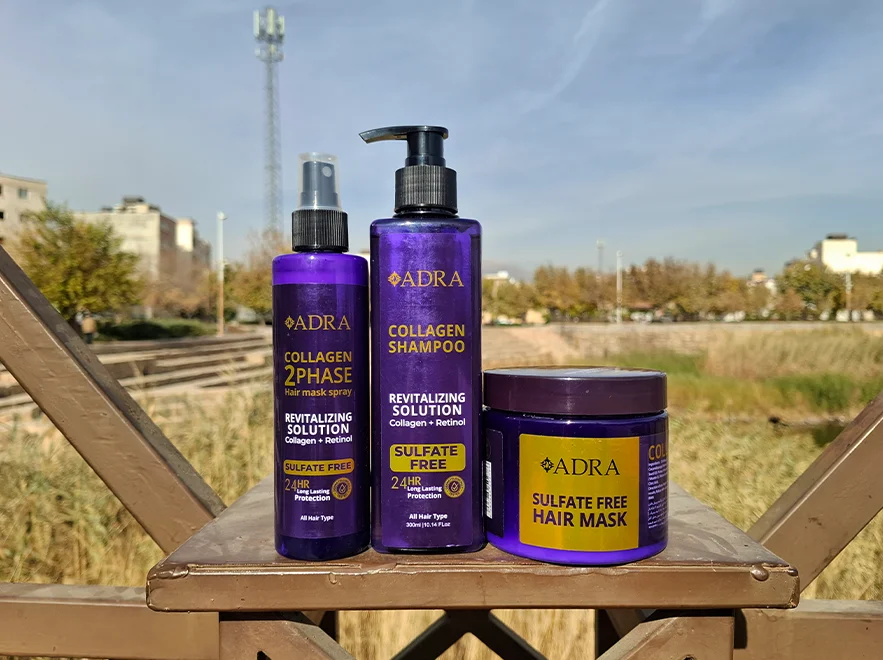 بررسی اسپری دوفاز احیا کننده کلاژن و رتینول آدرا حجم 200 میلی لیتر