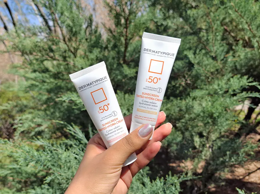 نقد و بررسی کرم ضد آفتاب رز بژ پوست های خشک و معمولی درماتیپیک SPF50 حجم 50 میلی لیتر