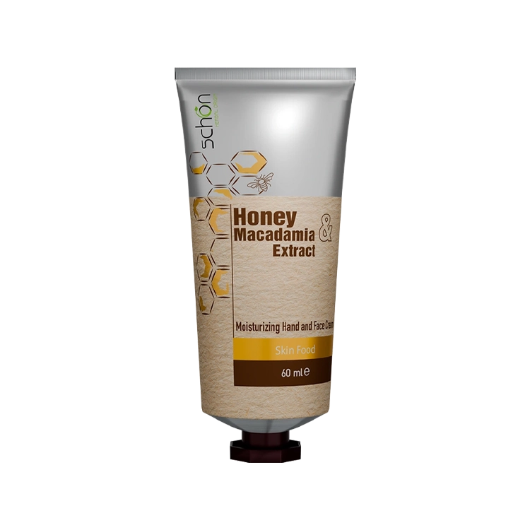 کرم مرطوب کننده دست و صورت عسل و ماکادمیا شون حجم 60 میلی لیتر