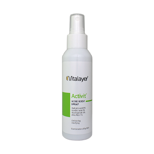 اسپری ضد جوش و لایه بردار بدن اکتی ویت ویتالیر حجم 120 میلی لیتر