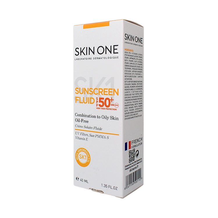 قیمت فلویید ضد آفتاب بی رنگ پوست های مختلط و چرب اسکین وان SPF50 حجم 40 میلی لیتر