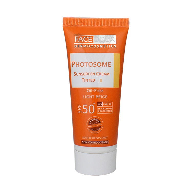 کرم ضد آفتاب بژ روشن پوست های مختلط و چرب فوتوزوم فیس دوکس SPF50 حجم 40 میلی لیتر