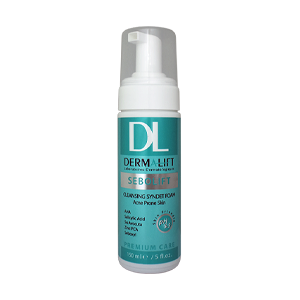 فوم شستشوی صورت پوست های چرب و جوشدار سبولیفت درمالیفت حجم 150 میلی لیتر