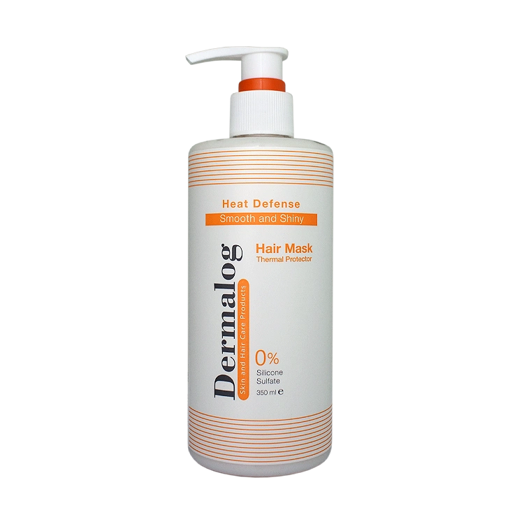 ماسک مو بعد از حمام محافظ حرارت درمالوگ حجم 350 میلی لیتر