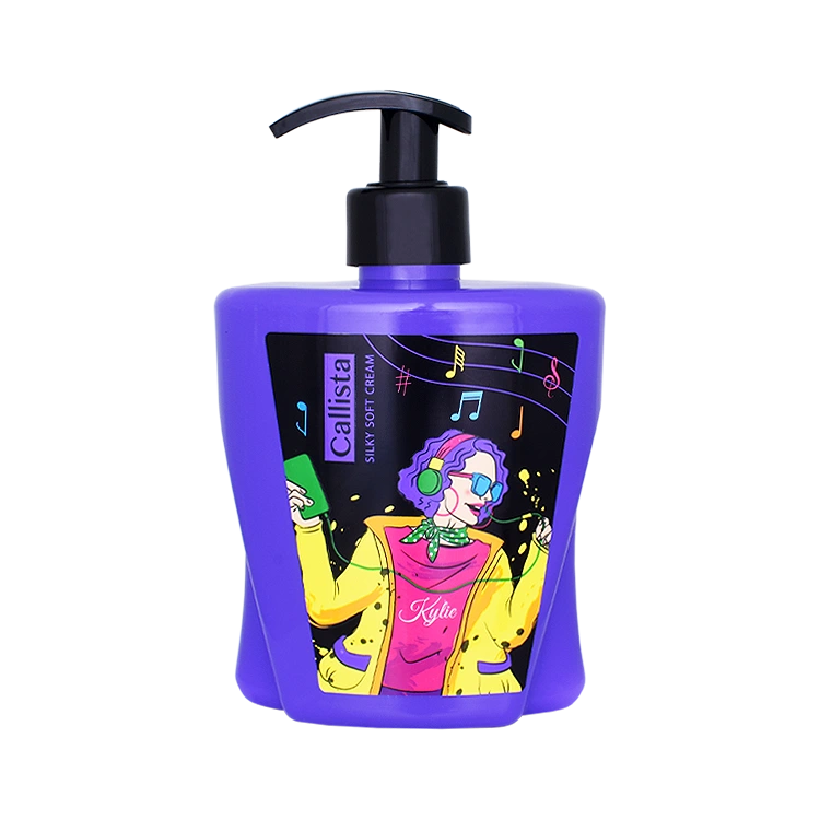 لوسیون دست صورت و بدن کالیستا بنفش مدل Kylie حجم 400 میلی لیتر