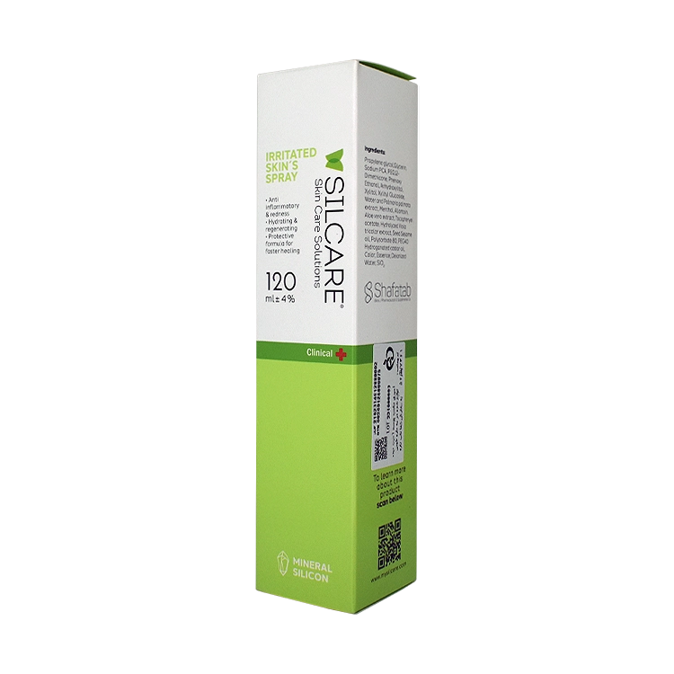 قیمت اسپری ترمیم کننده پوست های آسیب دیده سیلکر حجم 120 میلی لیتر