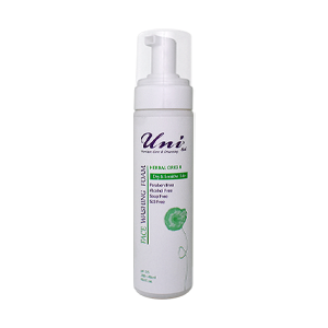 فوم شستشوی صورت پوست خشک و حساس یونی لد حجم 200 میلی لیتر