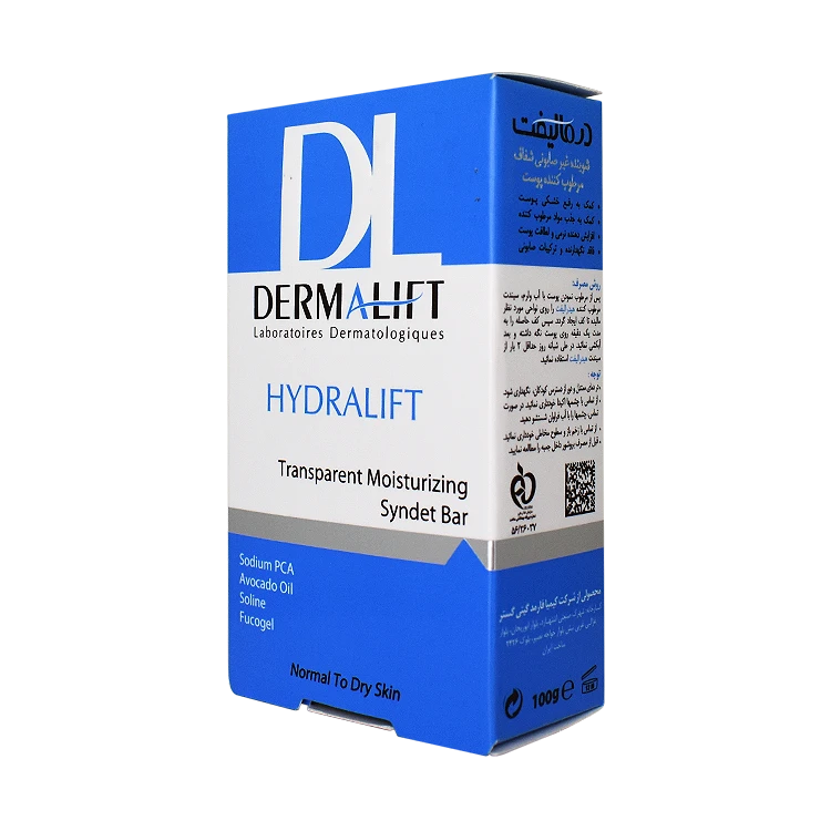 پن شوینده پوست های خشک و معمولی هیدرالیفت درمالیفت وزن 100 گرم