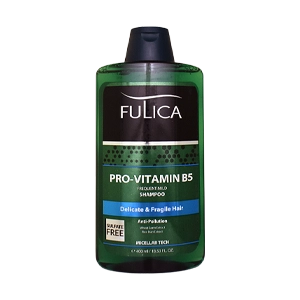 شامپو فاقد سولفات موهای حساس و شکننده فولیکا مدل Pro-Vitamin B5 حجم 400 میلی لیتر