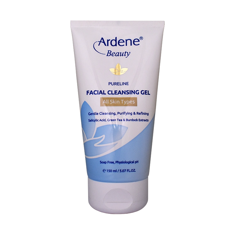ژل شستشوی صورت انواع پوست پیور لاین آردن بیوتی حجم 150 میلی لیتر