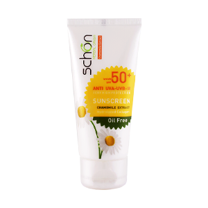 کرم ضد آفتاب بی رنگ پوست های مختلط و چرب شون SPF50 حجم 50 میلی لیتر