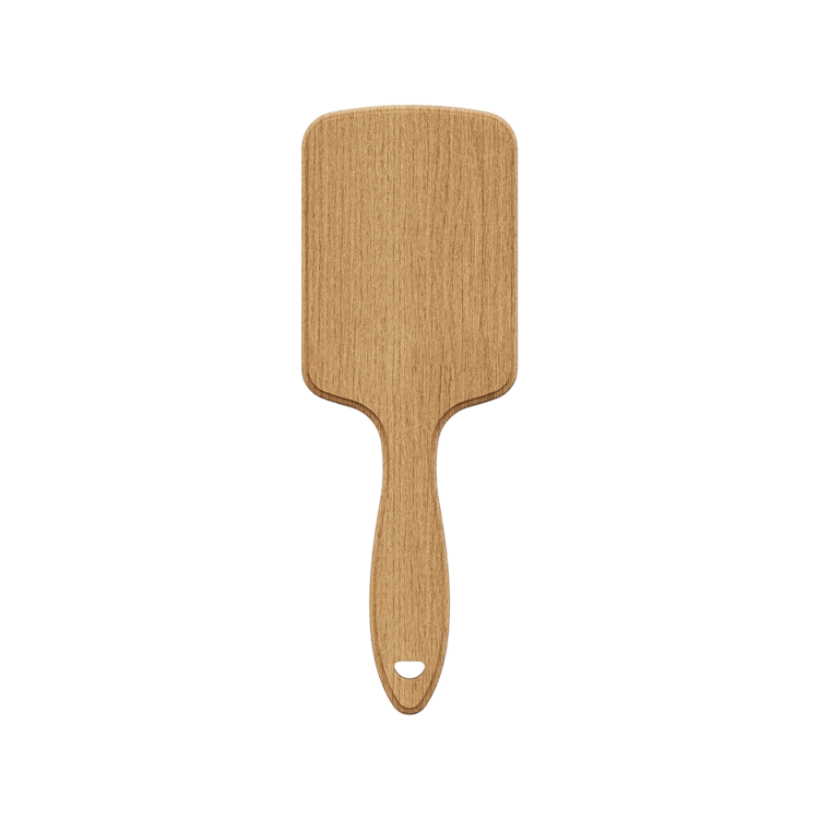 خرید برس مو چوبی بامبو مستطیل نارس