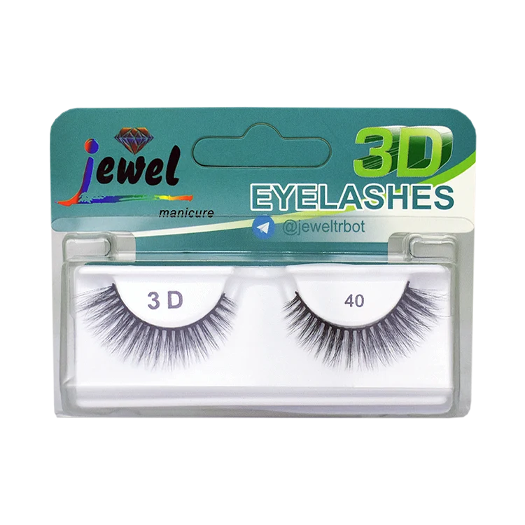 مژه مصنوعی سه بعدی جیول کد 40