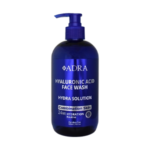 ژل شستشوی صورت هیالورونیک اسید آدرا حجم 500 میلی لیتر