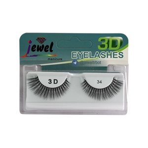 مژه مصنوعی سه بعدی جیول کد 34