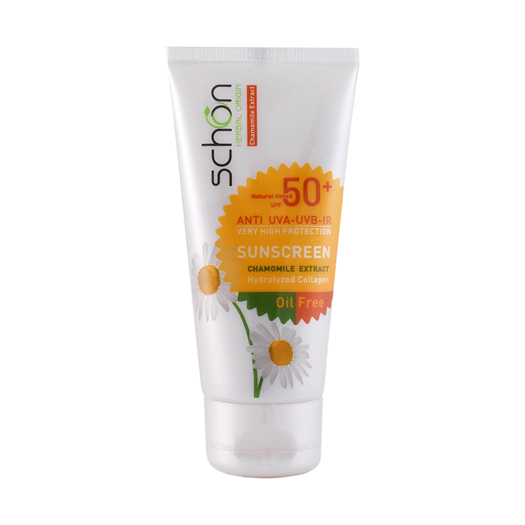 کرم ضد آفتاب رنگی طبیعی پوست های مختلط و چرب شون SPF50 حجم 50 میلی لیتر