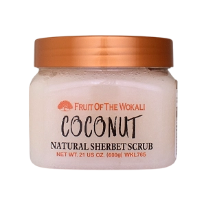 ژل اسکراب شکری بدن نارگیل وکالی وزن 600 گرم