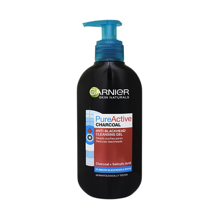 ژل شستشوی زغال فعال پیور اکتیو گارنیه حجم 200 میلی لیتر