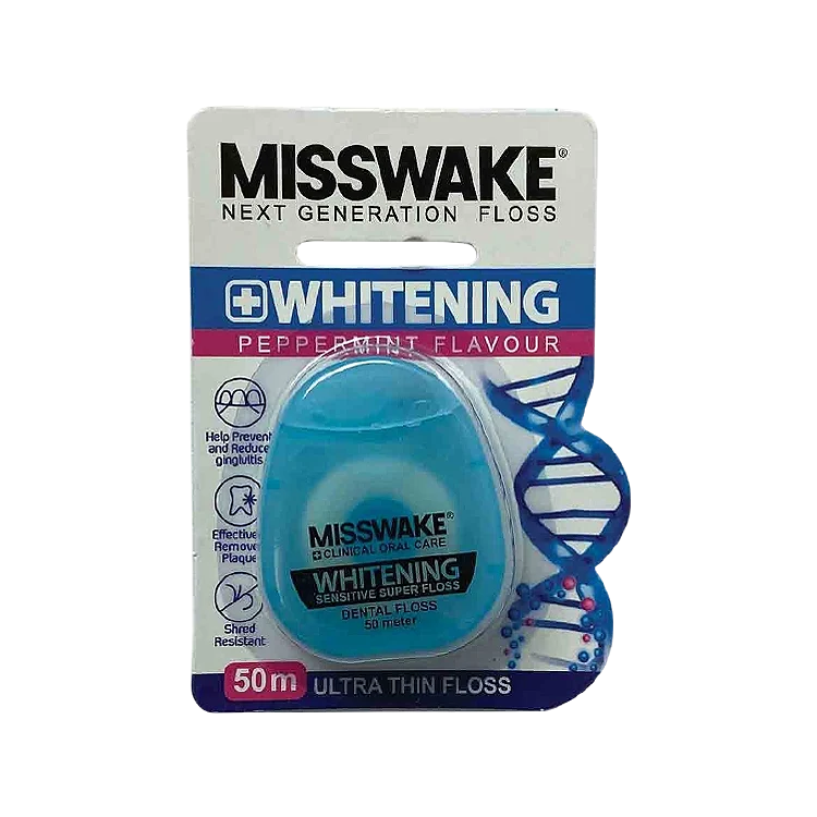 نخ دندان سفید کننده وایتنینگ میسویک طول 50 متر