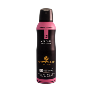 اسپری بدن زنانه وودلایک مدل Vercase Beight Crystal حجم 200 میلی لیتر