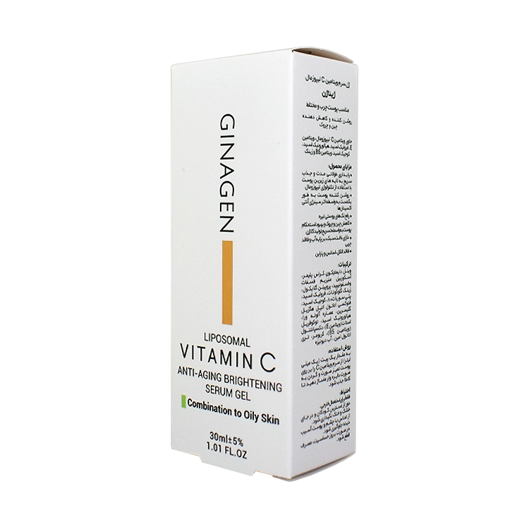 قیمت سرم ژل ویتامین سی روشن کننده پوست چرب ژیناژن حجم 30 میلی لیتر