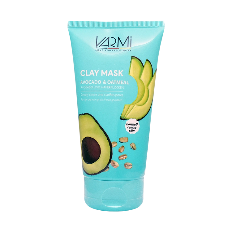 ماسک خاک رسی پاکسازی کننده جو دوسر و آووکادو وارمی حجم 150 میلی لیتر