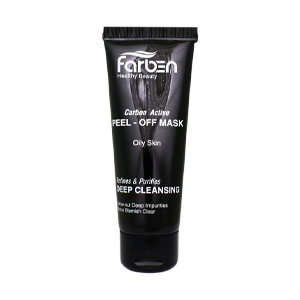 ماسک صورت زغال فعال فاربن حجم 75 میلی لیتر