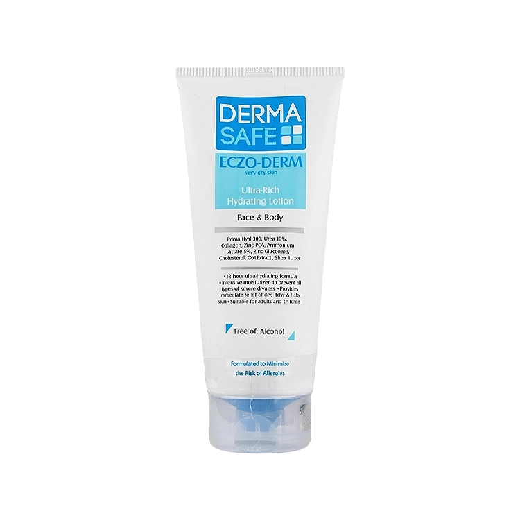 لوسیون صورت و بدن پوست های خشک اکزو درم درماسیف حجم 200 میلی لیتر