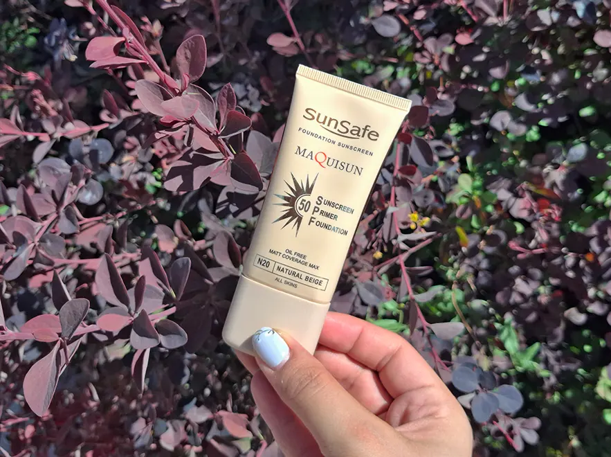 نقد و بررسی کرم ضد آفتاب بژ طبیعی انواع پوست مکی سان سان سیف SPF50 شماره N20 حجم 40 میلی لیتر