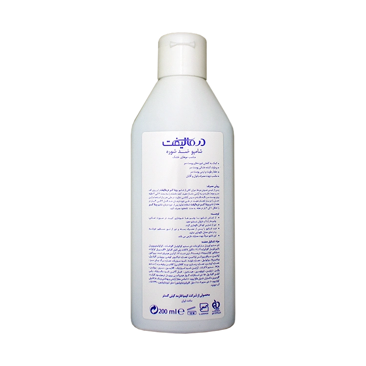 خرید شامپو فاقد سولفات ضد شوره موهای خشک ویتا کر درمالیفت حجم 200 میلی لیتر