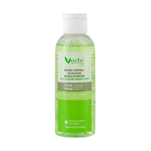 میسلار واتر پوست های چرب و جوشدار وچه حجم 100 میلی لیتر