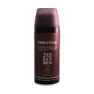 اسپری بدن مردانه پرستیژ مدل 212 Sky Men حجم 150 میلی لیتر