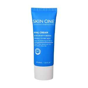 کرم مرطوب کننده هیال پوست های خشک و معمولی اسکین وان حجم 40 میلی لیتر