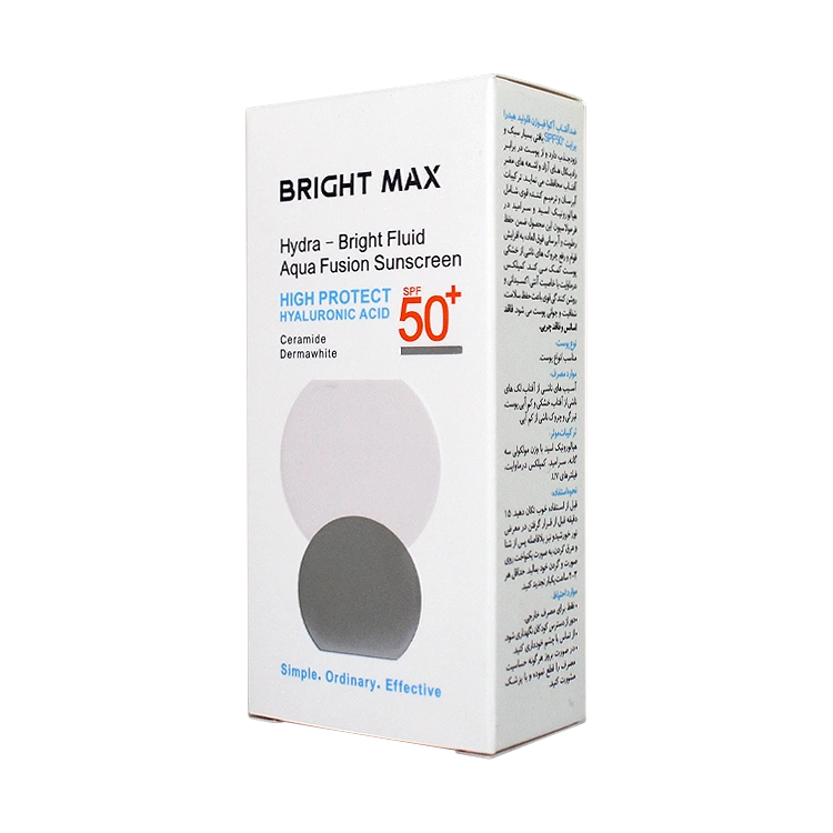 قیمت فلویید ضد آفتاب بی رنگ آکوا فیوژن برایت مکس SPF50 حجم 50 میلی لیتر
