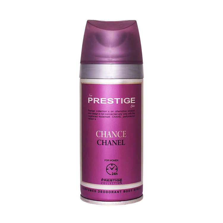اسپری بدن زنانه پرستیژ مدل Chance Chanel حجم 150 میلی لیتر