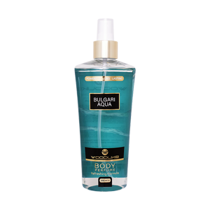 بادی اسپلش مردانه وودلایک مدل Bulgary Aqua حجم 250 میلی لیتر