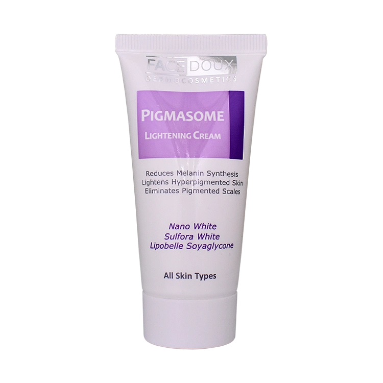 کرم ضد لک و روشن کننده صورت پیگمازوم فیس دوکس حجم 30 میلی لیتر